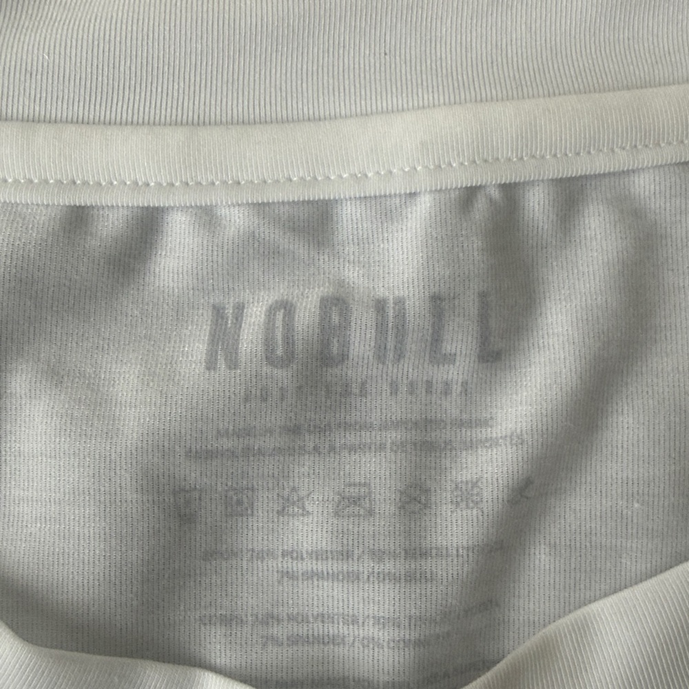 NOBULL White and Red Graphic Men's Tee - Picture 4 of 5